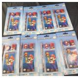 8 packs 4 piece each MARIOKART study set
