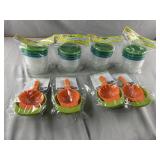 Lot of Pack N Snack Containers + 4 Packs of Mini