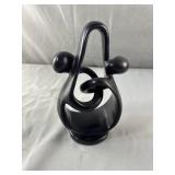 Brown Abstract Bonding Statue