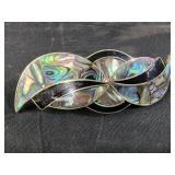 Mother of pearl hair clip