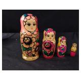 Vintage Handpainted nesting dolls