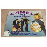 Camel 1992 coupon calender