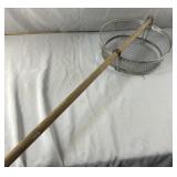 Vintage Fishing Bait Basket