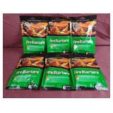 Fire Starters. 6-6 ct packs