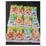 12 Sesame Street pacifiers