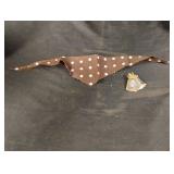 Small dog bandana and Christmas pin
