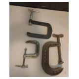 C-clamps including Hargrave