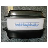 vintage West Bend slow cooker, l1970s,  blue
