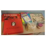 Family games-Scattergories, Checkers, Jenga,
