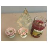 Candle and candle holders