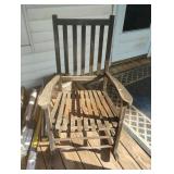 Rocking chair 21.5 x 41 x 20