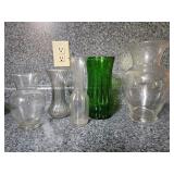 Assorted vases