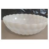 Vintage Anchor Hocking Milk Glass Bubble Bowls