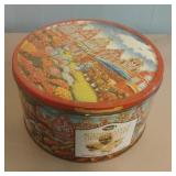 Scandinavien Ginger Snaps metal tin can