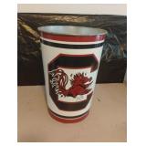 South Carolina Gamecocks waste basket 10.5 x 15