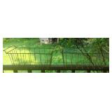 2 metal racks