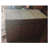 Vintage trunk 36 x 22 x 21.5
