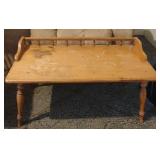 Vintage wooden coffee table 32 x 15 x 17