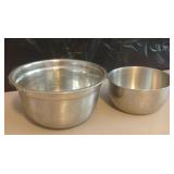 Aluminum mixing bowls