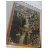 Waterfall clock 16 x 20
