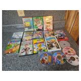 Assorted kids movies DVDs