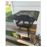 Metal stove pipe cover