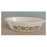 Vintage glasbake casserole dish 9 x 2.5 x 5.5