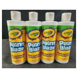 4 bottles Crayola Paint glaze clear