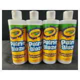 4 bottles Crayola Paint glaze clear