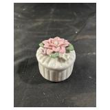 Small Pill Box with Flower Top