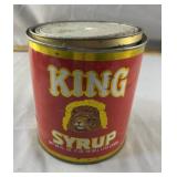 King Syrup Vintage Can