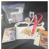 Urban cowboy dvd, temporary tattoos, arm sling,