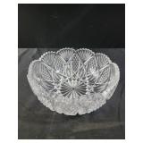 Vintage Mikasa Handcut Crystal 9 Inch Bowl