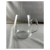Clear Glass Pitcher
