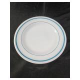 1 Anchor Hocking Fire King 9" Dinner Plate White
