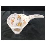 vintage ceramic fat and lean gravy separator