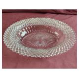 Vintage Miss America clear depression glass