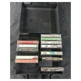 Lot of Cassette Tapes with Case