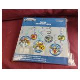 Skylanders swirl decorations. 6-12 pc packs