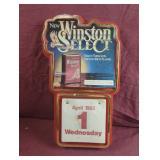 Vintage Winston Select 1992 calender