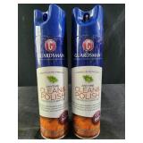 2 Guardsman clean and polish wood polish