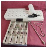 Battery tester, hooks and more.....