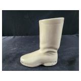 Vintage Shawnee? Pottery Boot Vase Marked USA