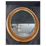 Oval Shaped Mirror