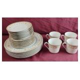 Garden Bouquet fine China 4078 set. 31 pieces