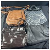 Lot of 4 Designer Bags