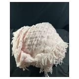 Pink Crocheted Blanket