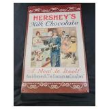 10x15.5 Hershey chocolate tin sign retro