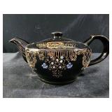 vintage Brown Betty Teapot, l1950s 1960s, Moriage