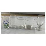 Lot of Various Vintage Drinking Glasses